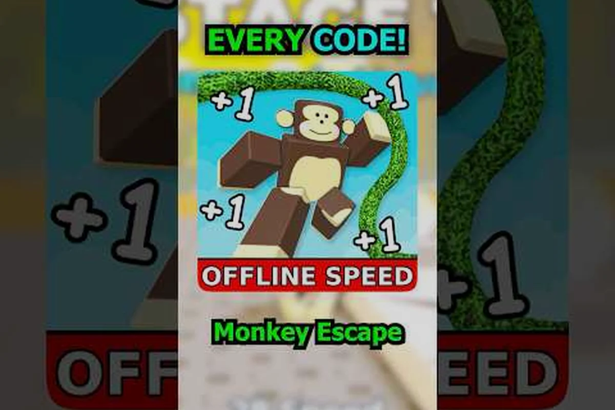 Todos os Códigos do Speed Monkey Escape (Agosto 2026) - Recompensas Grátis