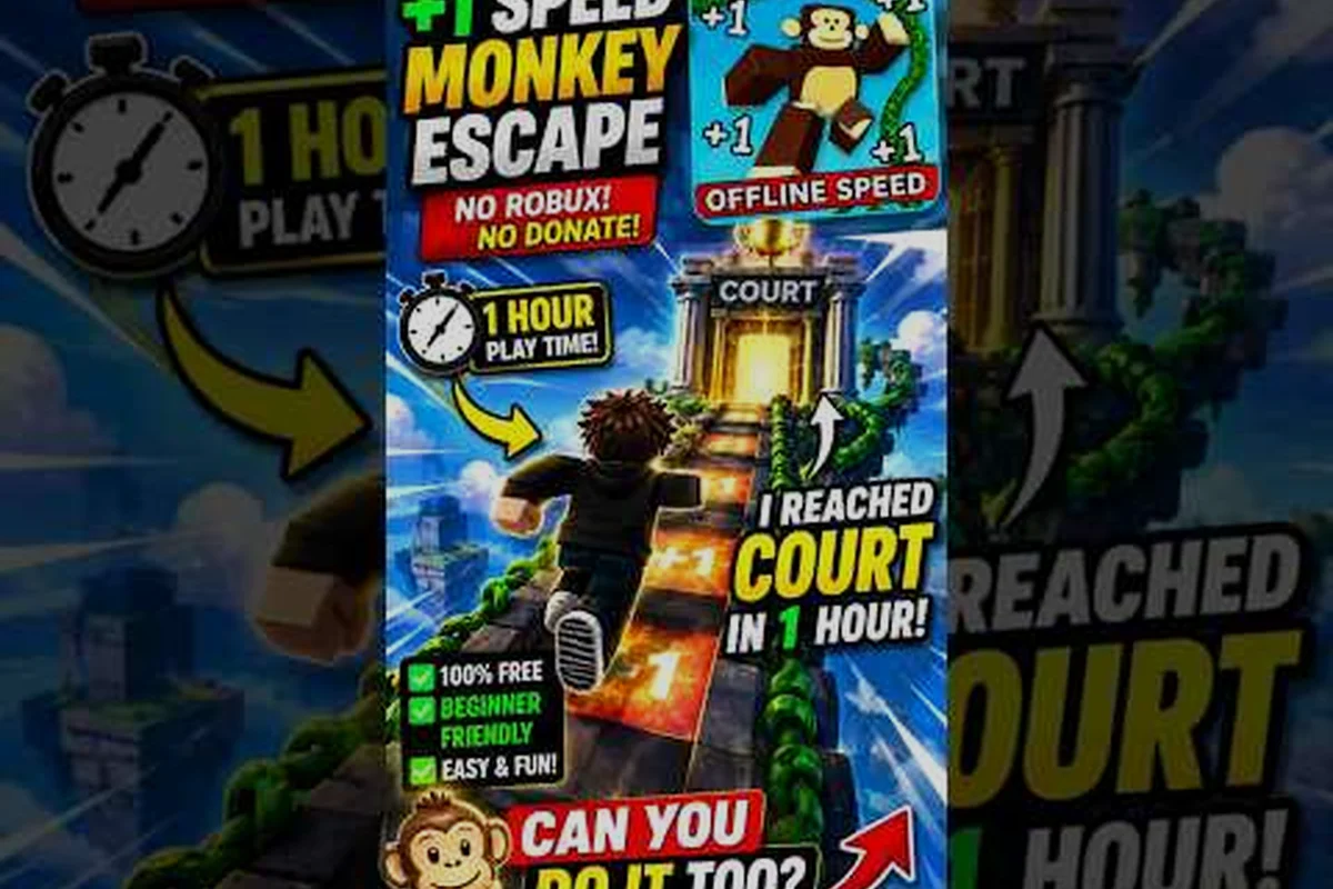 Speed Monkey Escape VIP Gamepass Value & Perks Breakdown